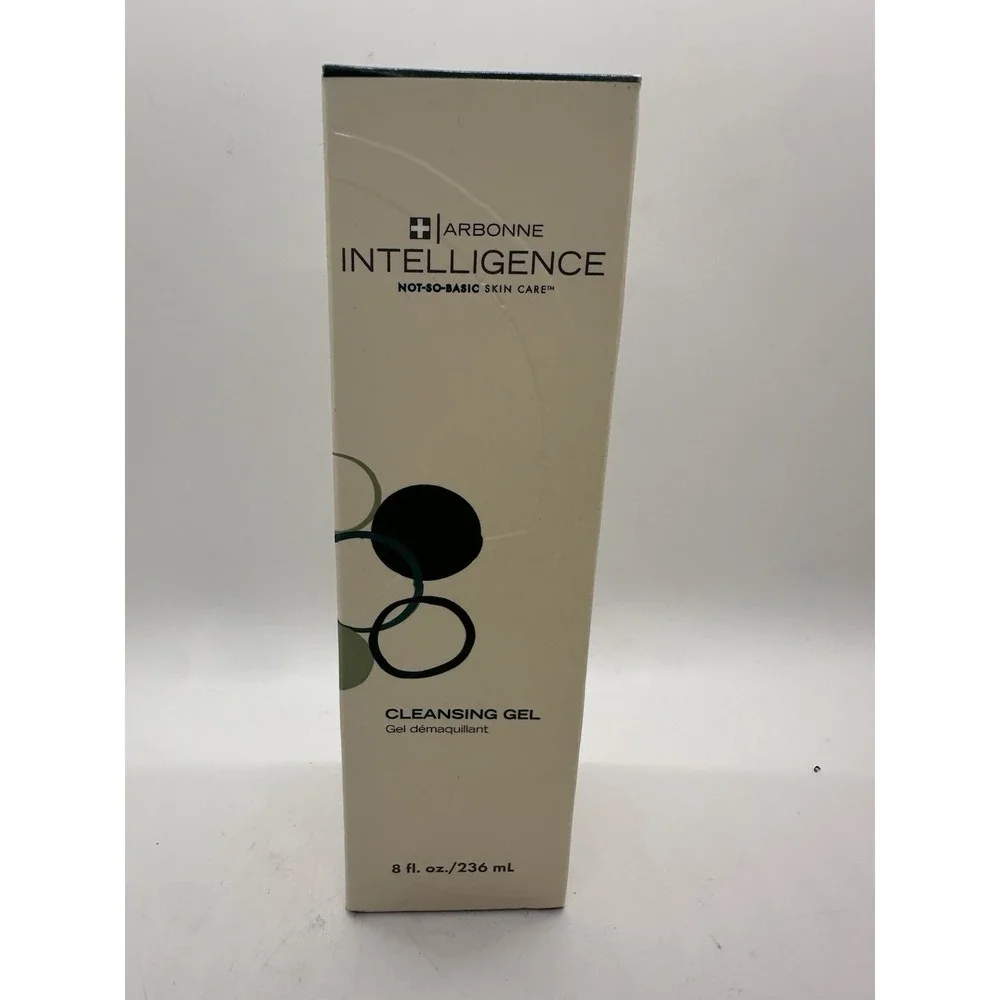 Arbonne Intelligence Not So Basic Skin Care Cleansing Gel Full 8oz. DISCONTINUED